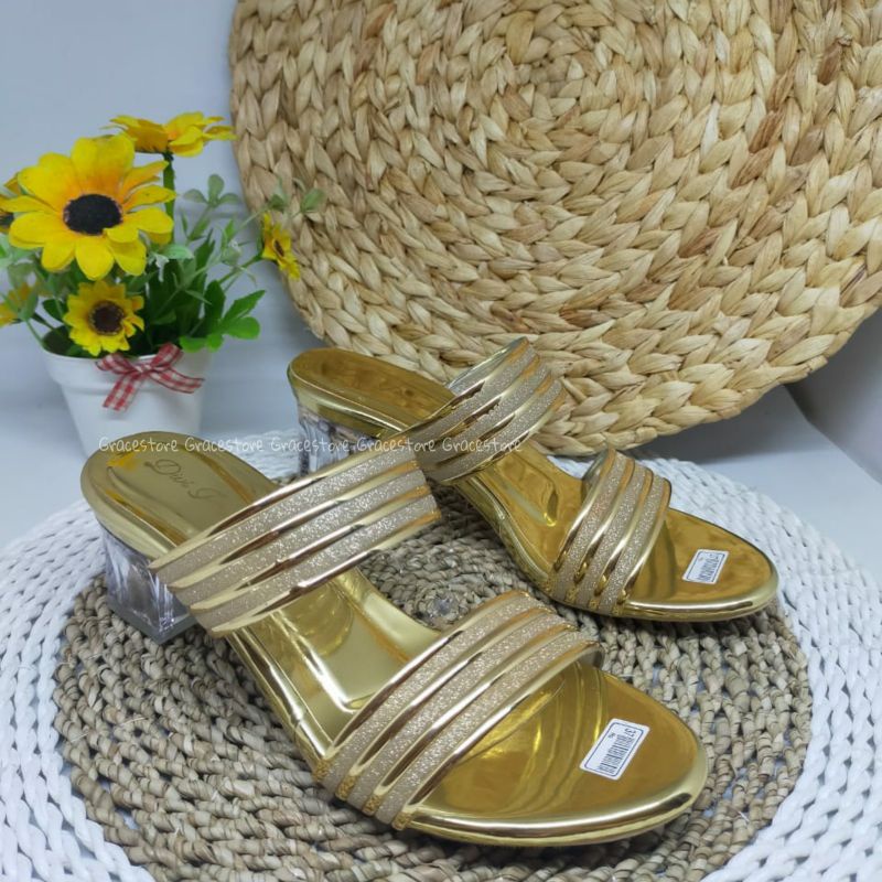 Sandal Nyaman dan Empuk - Sandal wanita Original - Sandal wanita kondangan pesta nikah natal HP09
