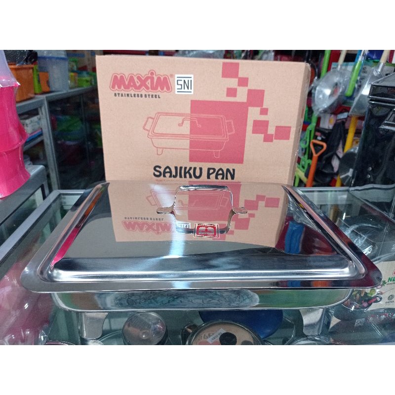 New Sajiku Pan Set Maspion P-40 A alat prasmanan 3,2 liter panci catering tempat sajian