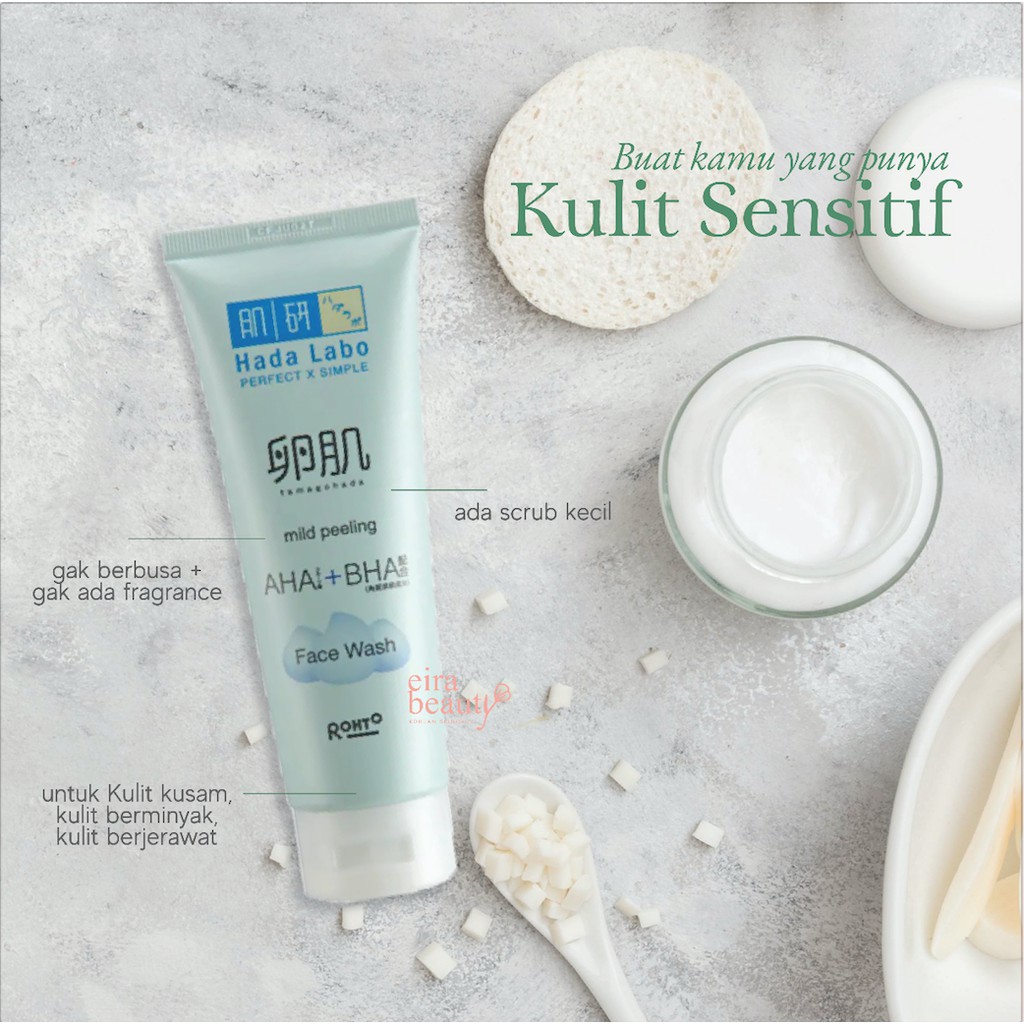 harga hada labo face wash aha bha