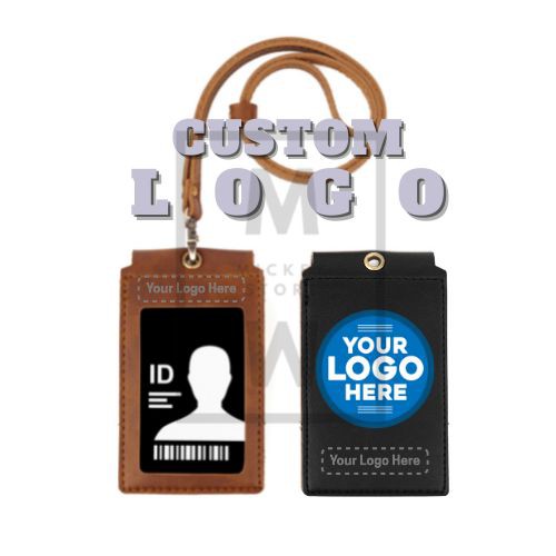 

LANYARD NAME TAG KANCING ID CARD HOLDER MAGNET KULIT LANYARD KANCING TERMURAH PU LEATHER LANYARD NAME TAG ID