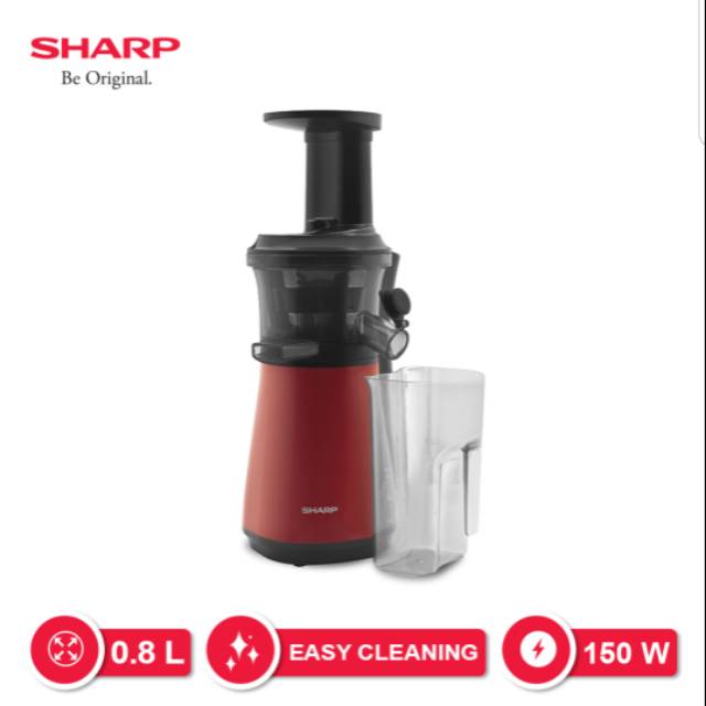 Preloved Sharp Slow Juicer - Merah EJ-C2OY-RD
