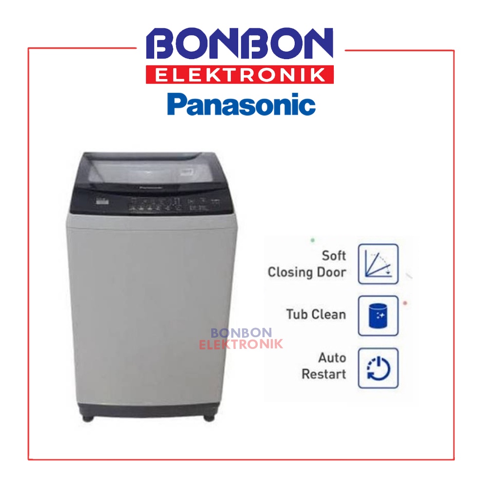 Panasonic Mesin Cuci 1 Tabung 9K.5G NA-F95MB1WSG / 9.5 KG NA-F95MB1