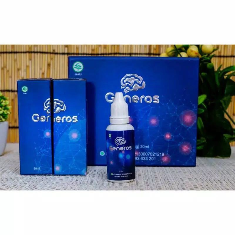 Generos Speech Delay Original Vitamin otak anak dan bayi untuk telat bicara dan jalan