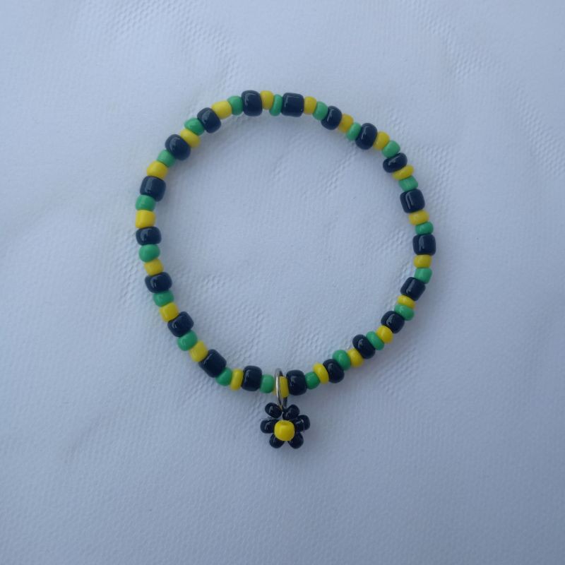 flower beads / bracelet beads / gelang manik