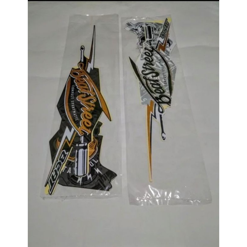 striping / sticker / lis motor beat street 2018
