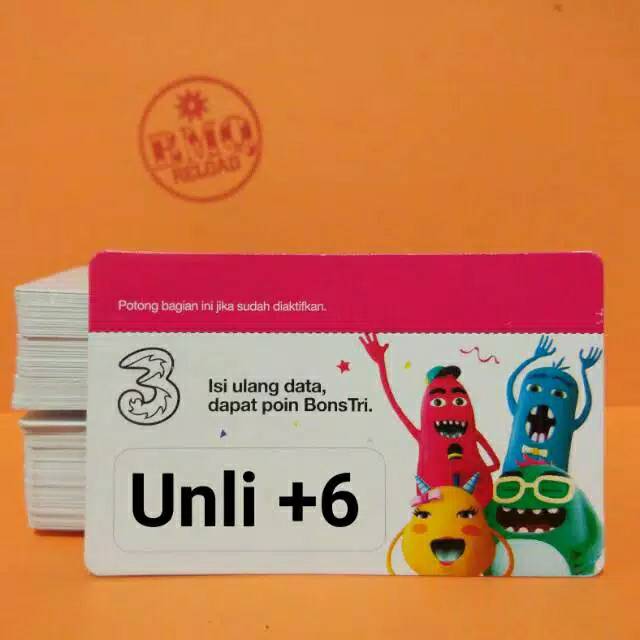 Vocer Kuota Tri 6gbUnli