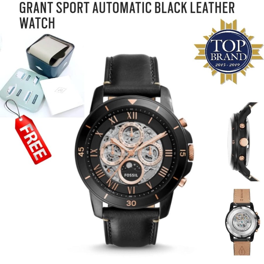 Best Seller Jam Tangan Pria Fossil ME3138 - ME 3138 Automatic Strap Leather Jam Tangan Pria Formal L