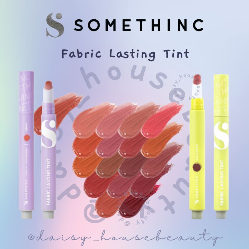 Somethinc Fabric Lasting Tint - Mousse Blur Tint (Lip Tint Creamy Matte)