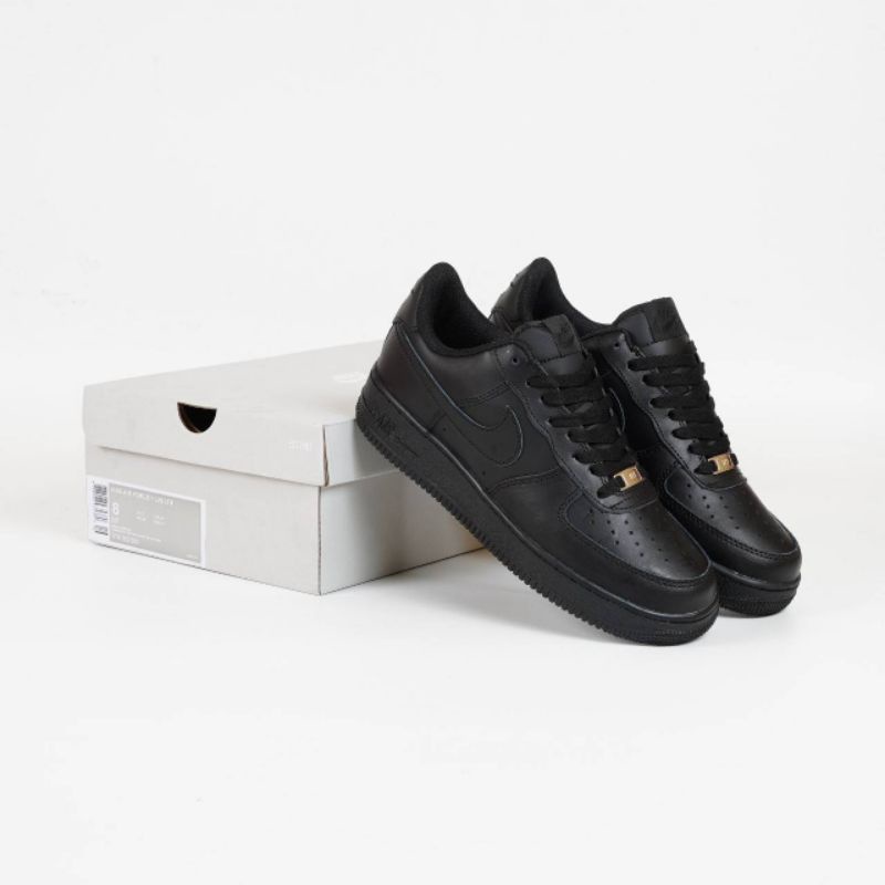 sepatu nike air force 1 black
