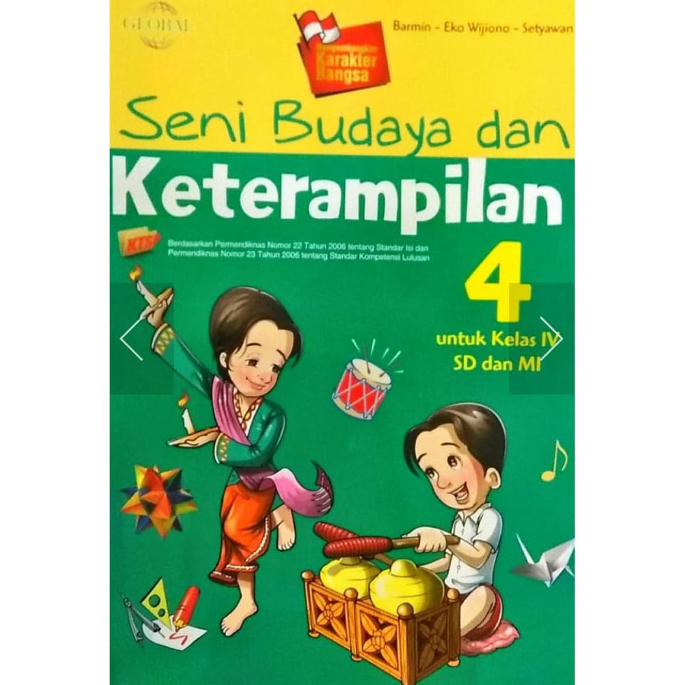 Buku Sbk Sd Seni Budaya Dan Keterampilan Untuk Sd Dan Mi Kelas 1 2 3 4 5 6 Barmin Global Shopee Indonesia