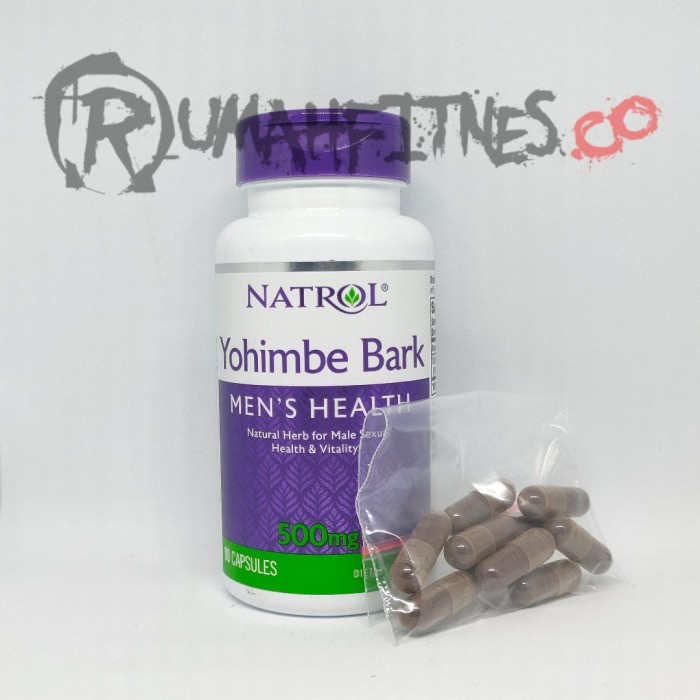 ORI UN NATROL YOHIMBE BARK EXTRACT 500MG ECERAN 1 KAPSUL