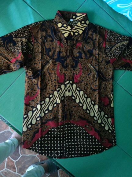 Baju Batik Pria Slimfit & Alisan Slimfit Lengan Panjang Farisa Jaya Batik Premium