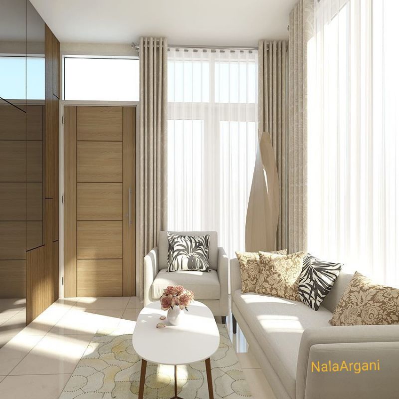 sofa ruang tamu set minimalis| Set Flo - 1 set