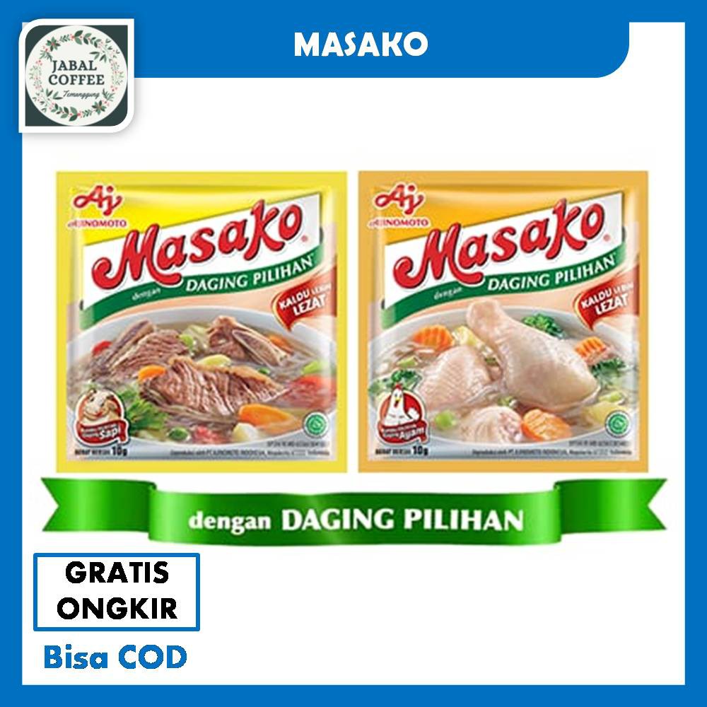 Masako Penyedap Rasa / Masako Bumbu Rasa Ayam / Masako Rasa Sapi / Masako Daging Pilihan 11 GramJ33