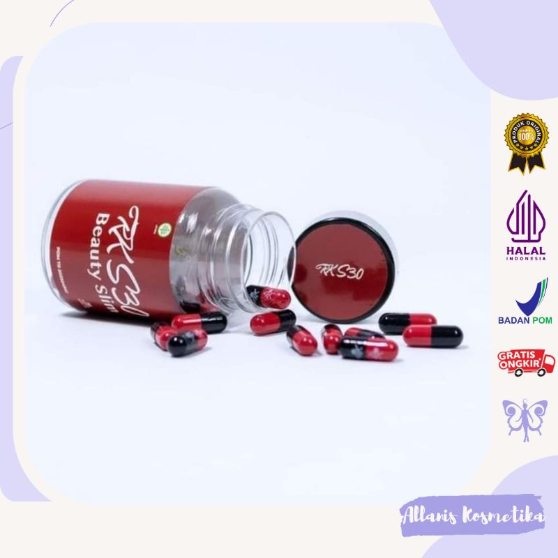 100%ORI!!❤️ BEAUTY SLIM RKS30 pelangsing aman bpom BY RK KOSMETIK VIRAL