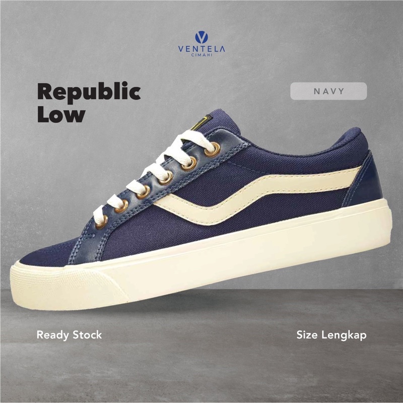 Ventela Republic Low Navy