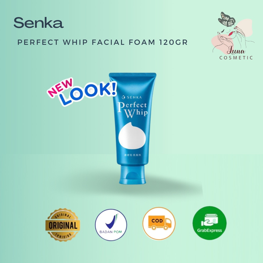 SENKA Perfect Whip Facial Foam From Japan Original 120g 50gr