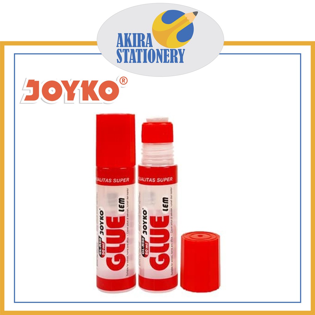 

Lem Cair JOYKO GL R 50 / Liquid Glue GLR-50 Satuan / Lem Kertas Bening GLR 50 ml ( PCS )