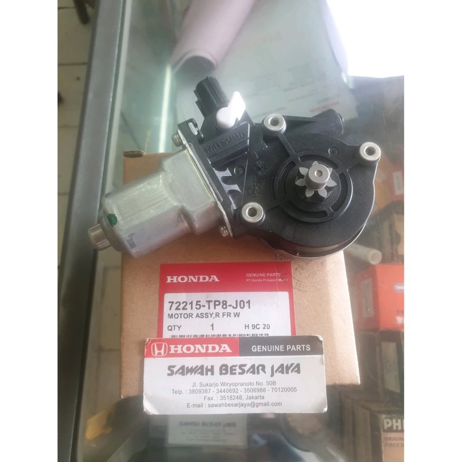 Motor Dinamo Regulator Power Window Kaca Pintu Depan Brio Civic FB CRV Gen 4 2013 2014 2015 2016 201