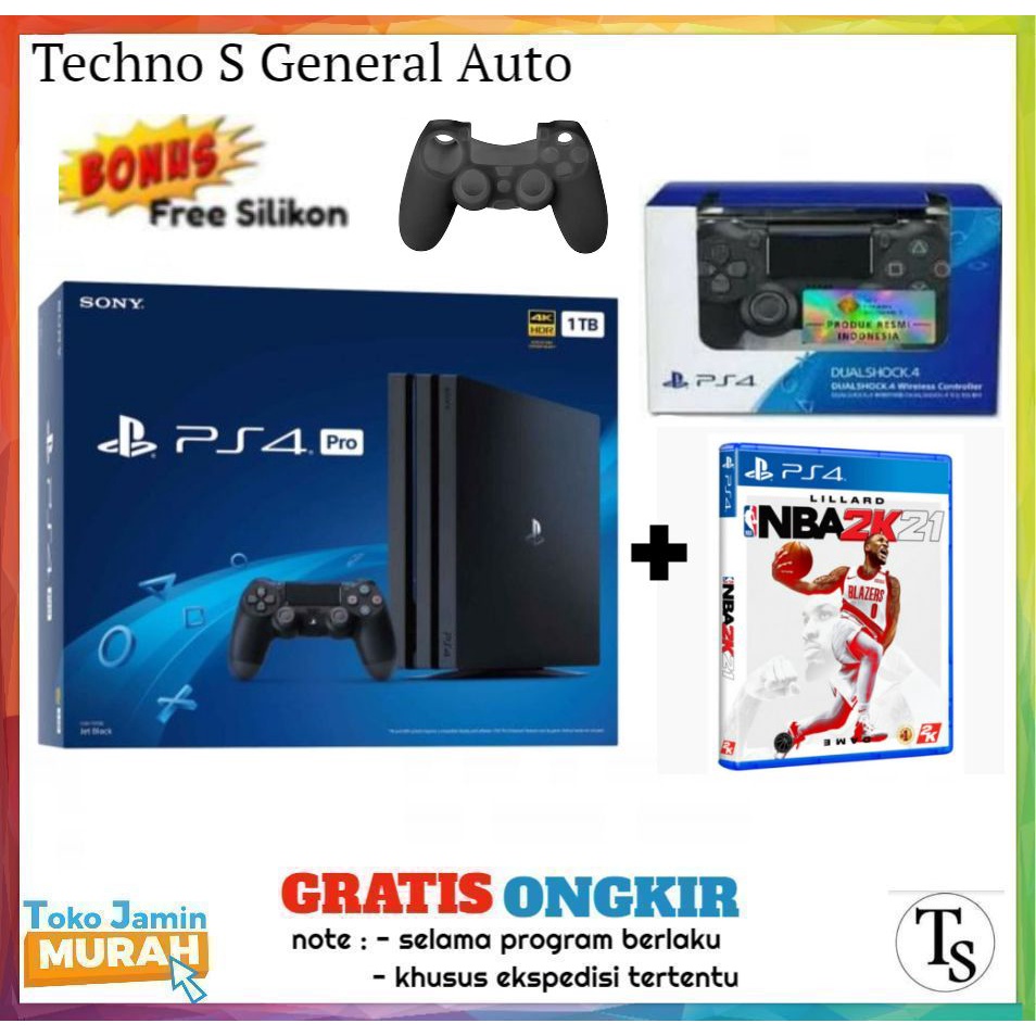 Jual PS4 Pro 1TB - PS 4 Pro 1 TB Original Baru - Sony PS 4 Pro 1 TB ...