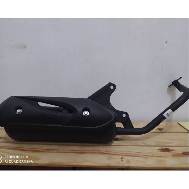 KNALPOT HONDA BEAT KARBU ORIGINAL AHM 18301KVY711