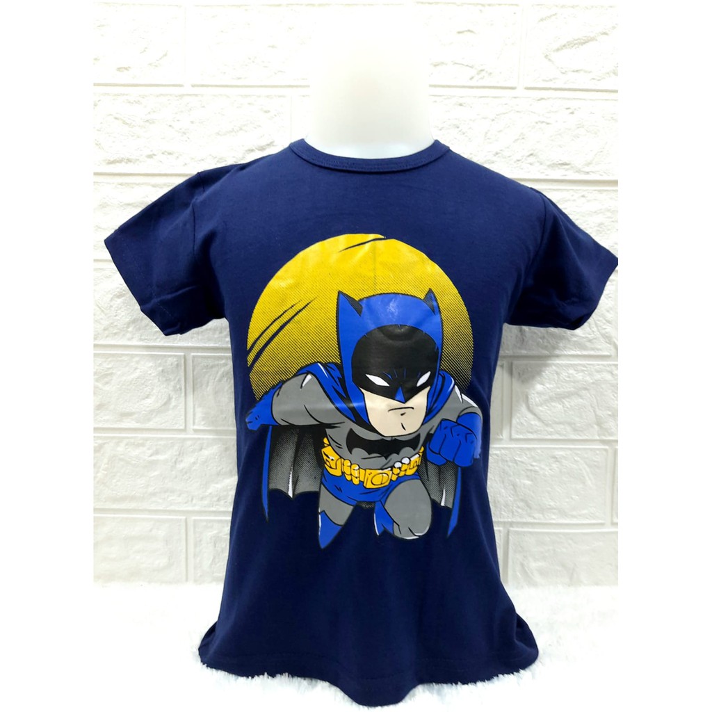 ATASAN ANAK LAKI-LAKI/BAJU ANAK LAKI-LAKI/KAOS ANAK LAKI-LAKI SUPERHERO UMUR 1-12 TAHUN