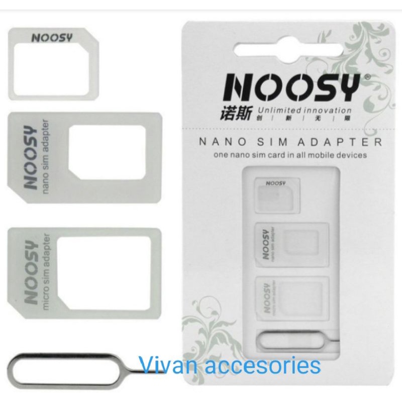 NANO SIM ADAPTER NOOSY-ADAPTER SIM CARD NANO NOSY NOSY