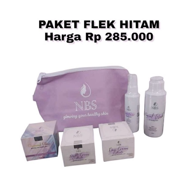 NBS SKINCARE PAKET FLEK HITAM