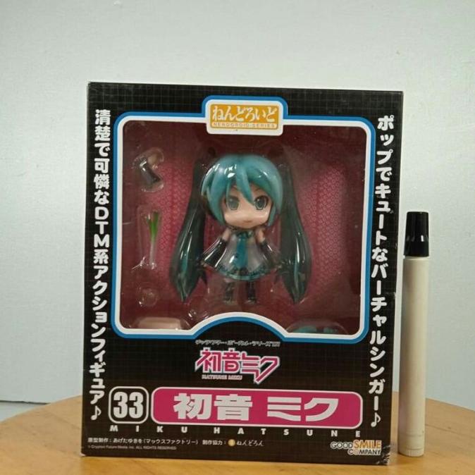 Baru Action Figure Nendo Hatsune Miku 33Nendoroid Recasttinggi Sekitar Diopratama89