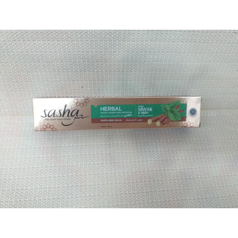 Pasta gigi HALAL SASHA 65gr