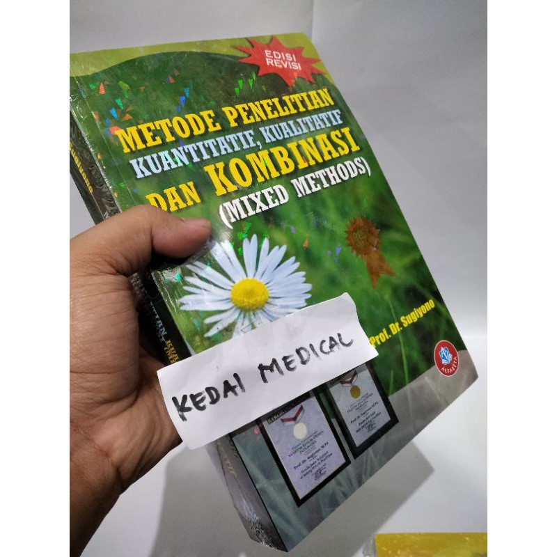 [ ORIGINAL ] BUKU METODE PENELITIAN KUANTITATIF, KUALITATIF &amp; KOMBINASI (MIXED METHODS) 2020 TERBARU