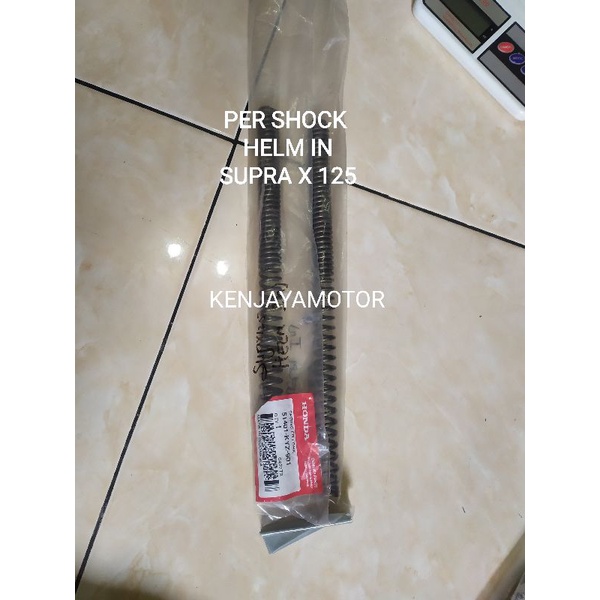 PER SHOCK DEPAN HELM IN HELMIN SUPRA X 125  ORIGINAL HONDA