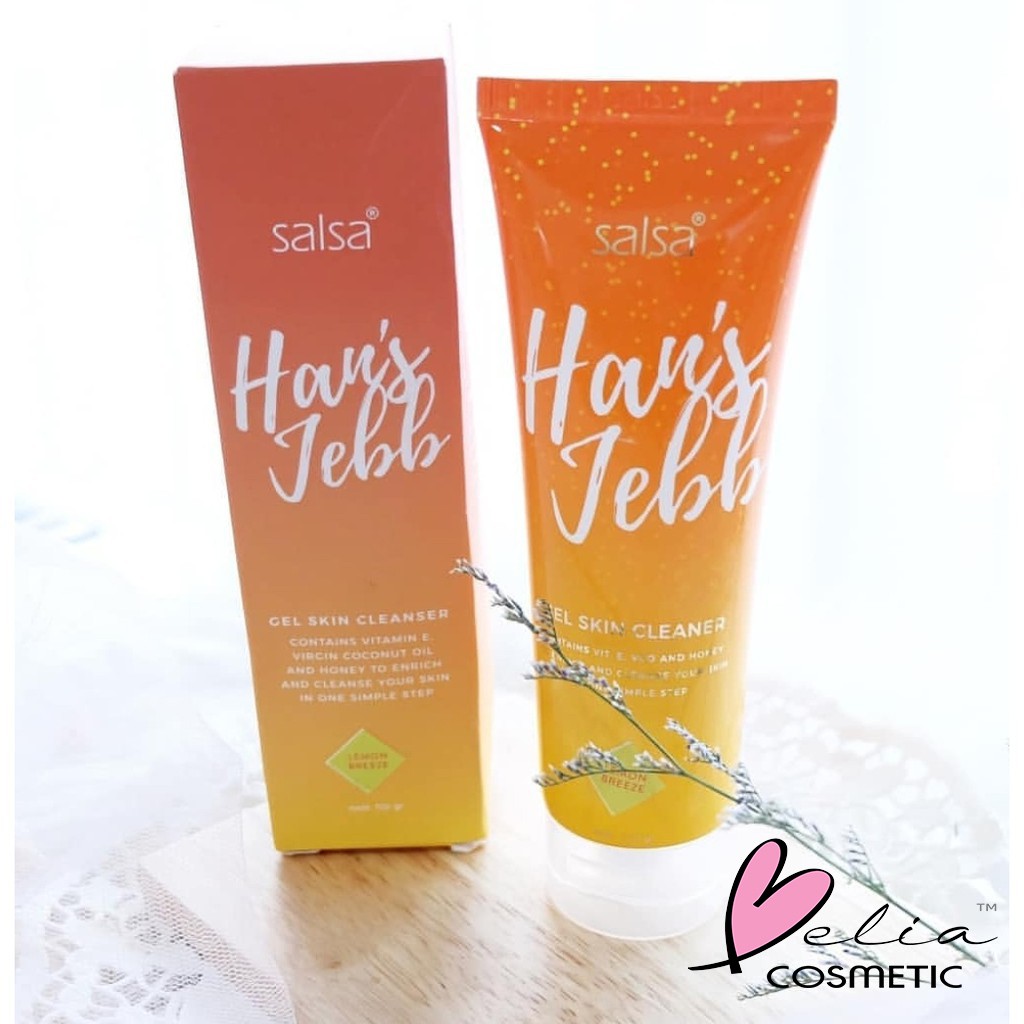 ❤ BELIA ❤ Salsa Hans Jebb Gel Skin Cleanser Perontok Daki | Green Tea Lemon Breeze Sweet Tropical