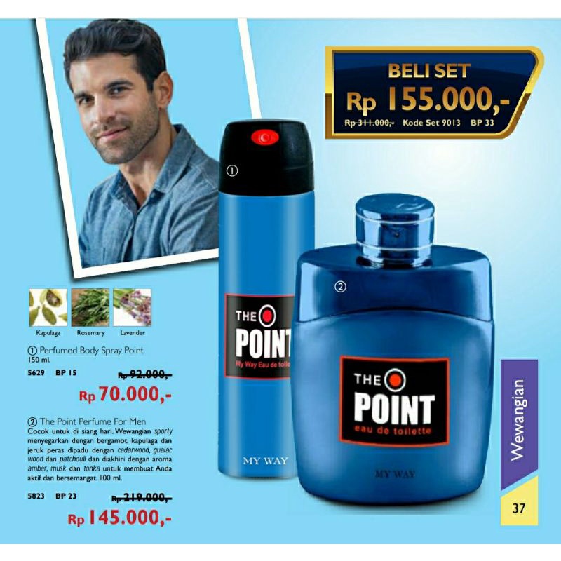 Set Parfume Point Buy 1 Get 1 Men Parfum My Way