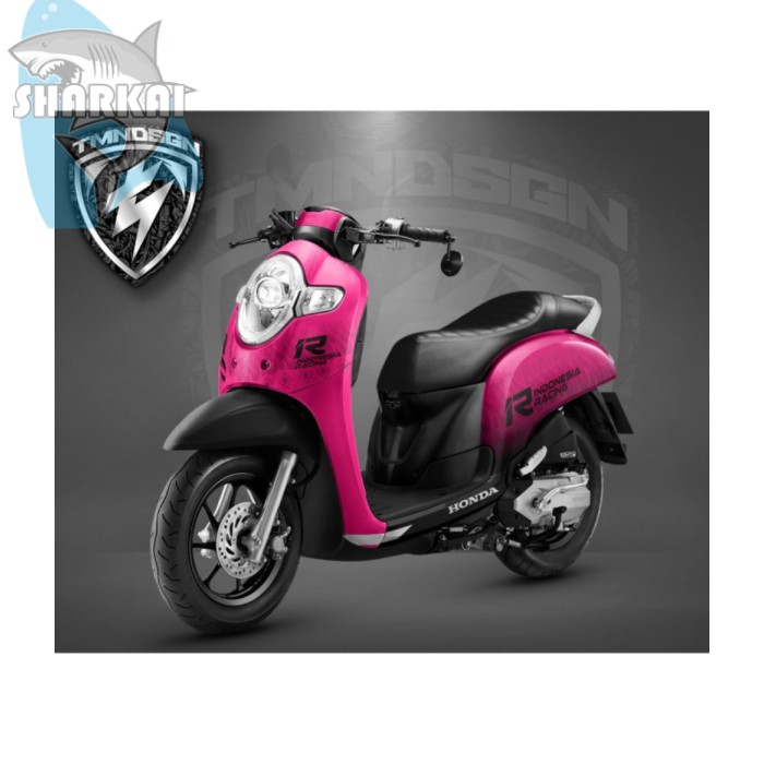 TEMA FULL DEKAL NEW SIMPLE FULL BLOK SCOPY SCOOPY 2019 DECAL BODY FI D