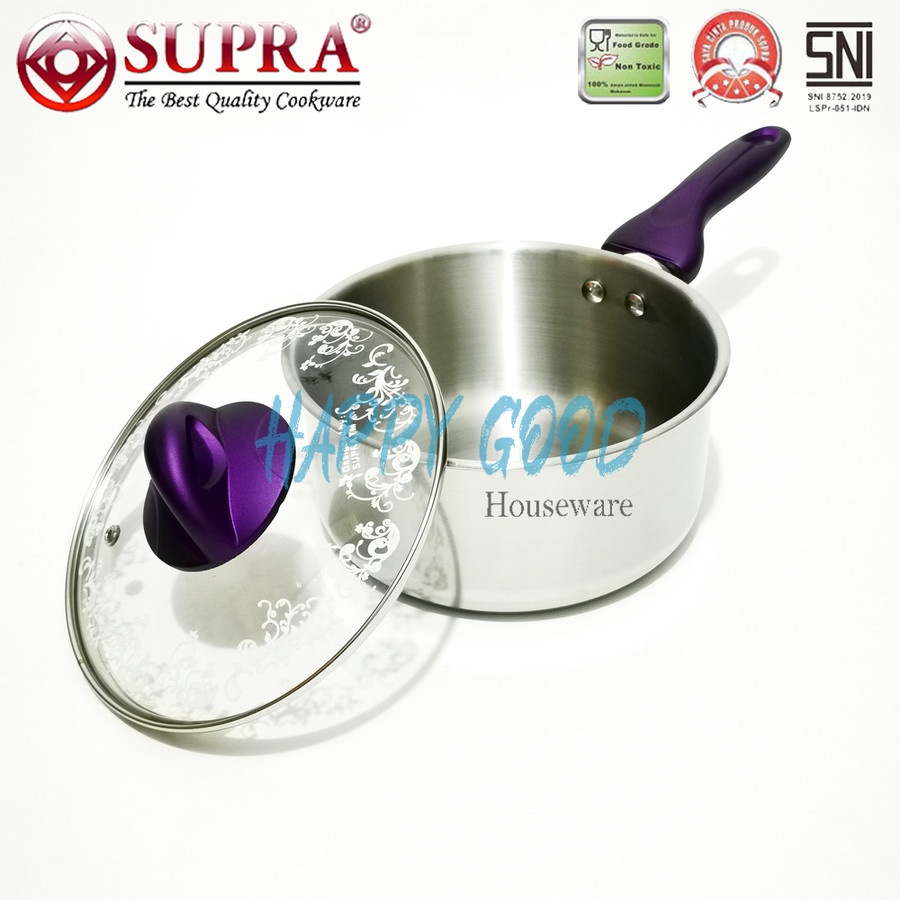 SUPRA Rosemary Essential Teflon Set Panci 8 pcs