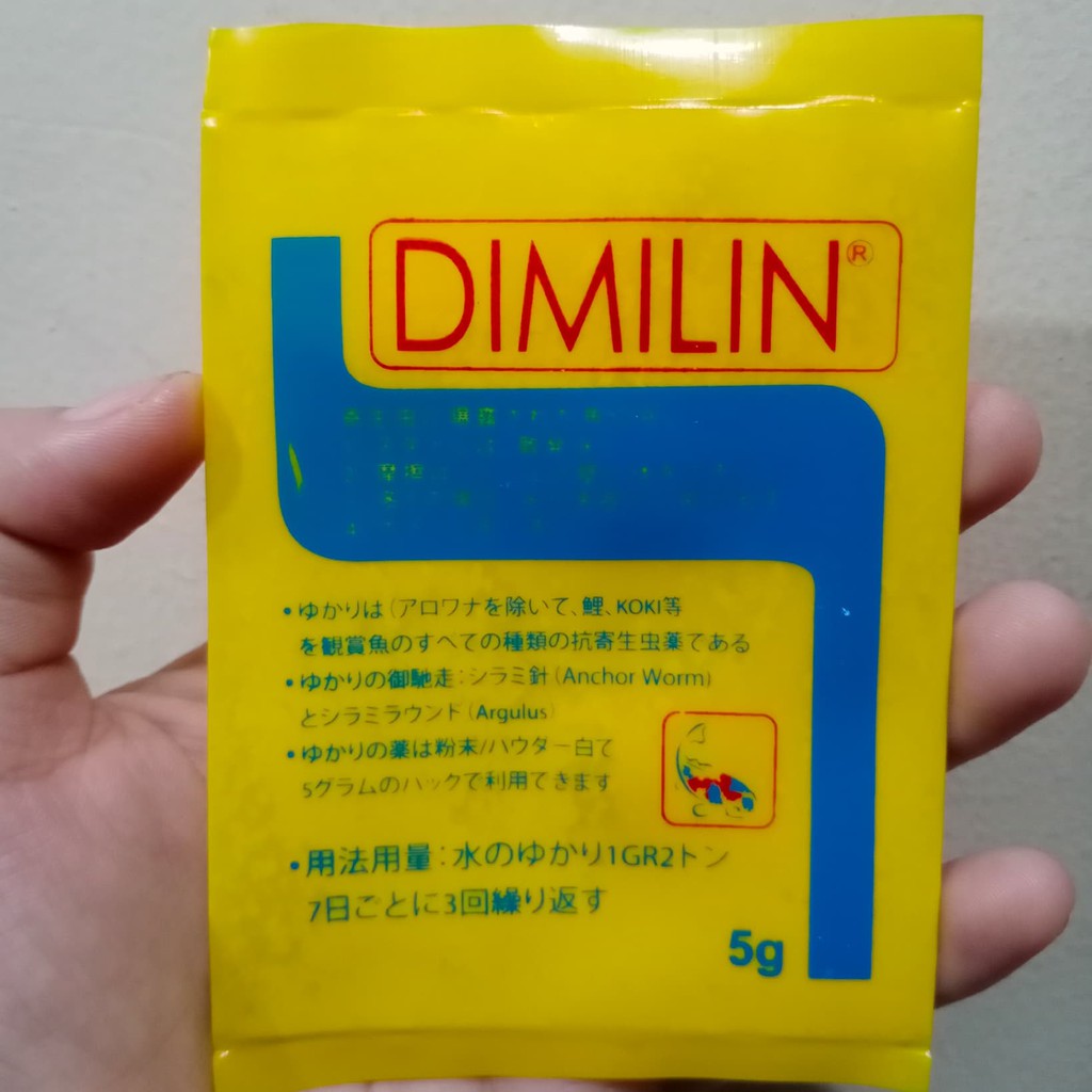 OBAT DIMILIN 5 GRAM / OBAT KUTU DIMILIN