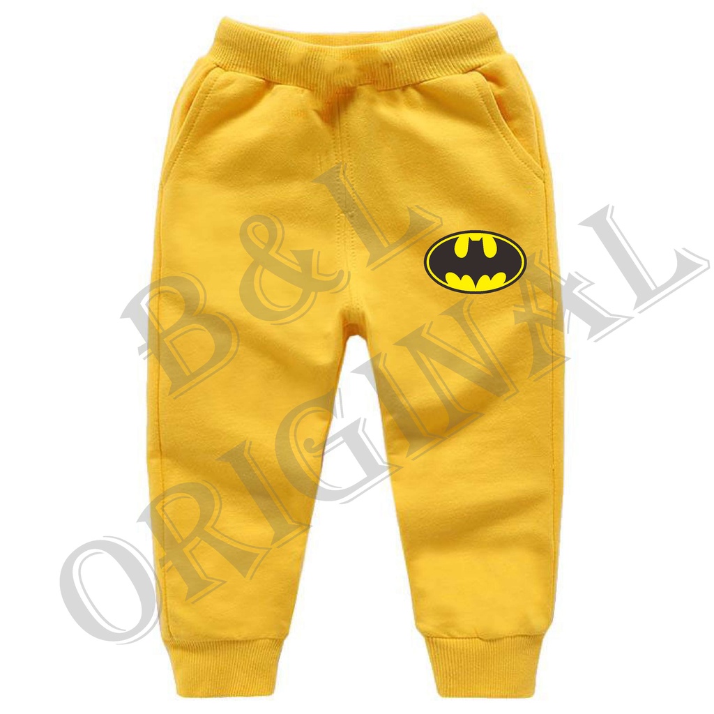 BS/COD/CELANA JOGGER BATMAN ANAK ANAK 1-7 TAHUN//REALPIC//GOOD QUALITY