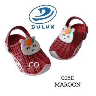 sogo DULUX CQ 028ED UNC Sandal Baim Tali Belakang Model Lucu Sandal Slop Anak Perempuan Model Karakter Unicorn