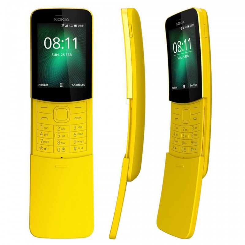 NOKIA 8110 4G - NOKIA PISANG ROM 4GB RAM 512MB - NEW - 100% ORI
