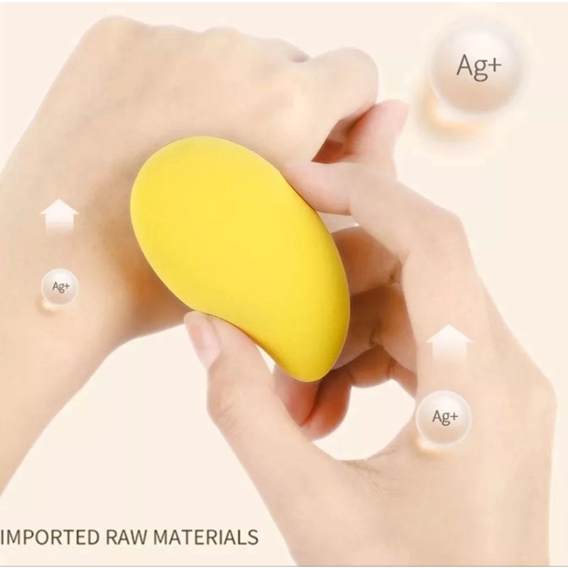 SPONS MANGGA RIAS WAJAH PUFF ALAS BEDAK SPONS FOUNDATION MANGGA