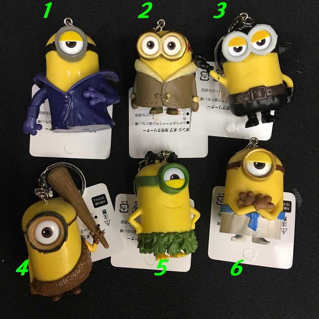 Gantungan Kunci Keychain Universal Studio Minions Despicable Me