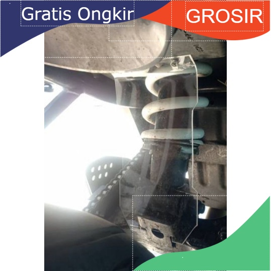 mika akrilik pelindung mono shock byson