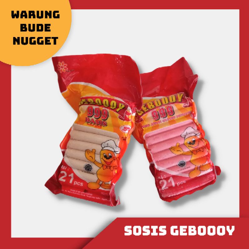 

Sosis Geboooy Basis 500g isi 21 pcs / Sosis Murah / Sosis Hemat / Sosis Bakar