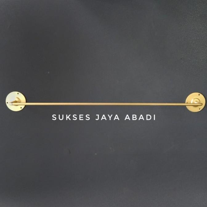 Gantungan Baju Gold / Display Dinding / Display Tembok / Tiang Baju