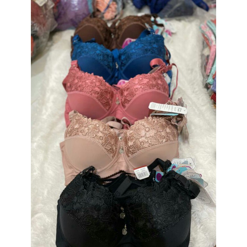 bh brokat merk piaoli/bh jumbo brokat merk piaoli 38-48