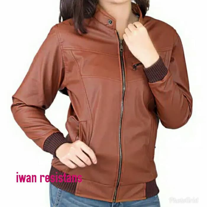 jaket kulit wanita , jaket kulit sintetis wanita , jaket kulit motor wanita