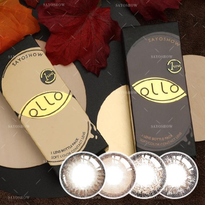 ֍ ✔️100% ORI SAYOSHOW OLLO Sepasang Softlens Brown Minus 14 mm ( NORMAL S/D-8.00) Contact Lens Sofle