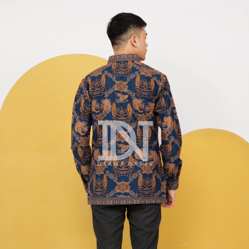 KEMEJA BATIK KATUN BALIAN by Diana Batik