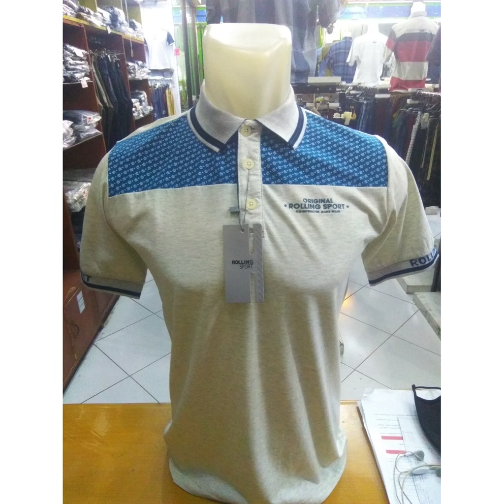 Kaos Polo / Kerah Pria SLIMFIT ROLLING  -01